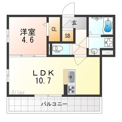 仮)向日市上植野町桑原ハイツの物件間取画像